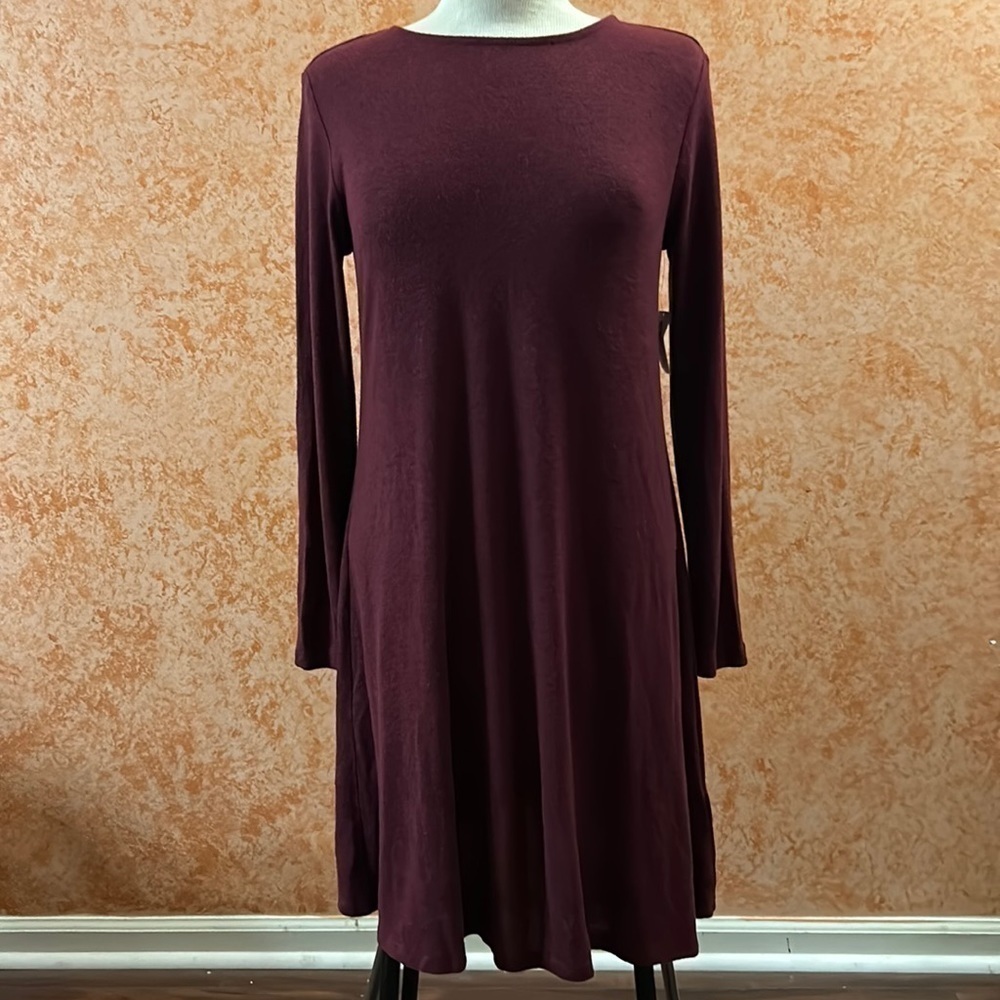 OLD NAVY Pull Over Long Sleeve Midi Sweater Dress size Small
